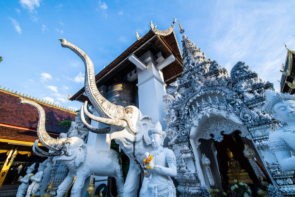 San Pa Yang Luang temple in Lamphun province, Thailand. - Photo, Image