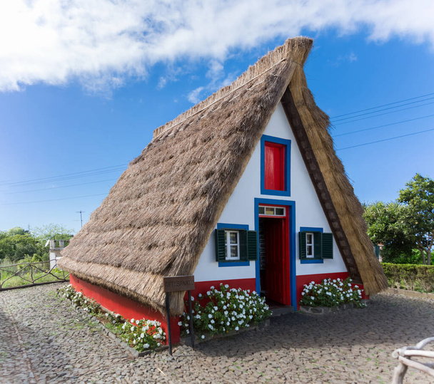 Casa de Santana', a traditional type of house in Madeira Islands