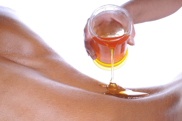 Honigmassage - Foto, Bild