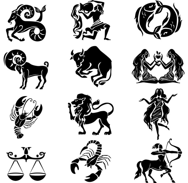 Zodiac-merkki - Vektori, kuva