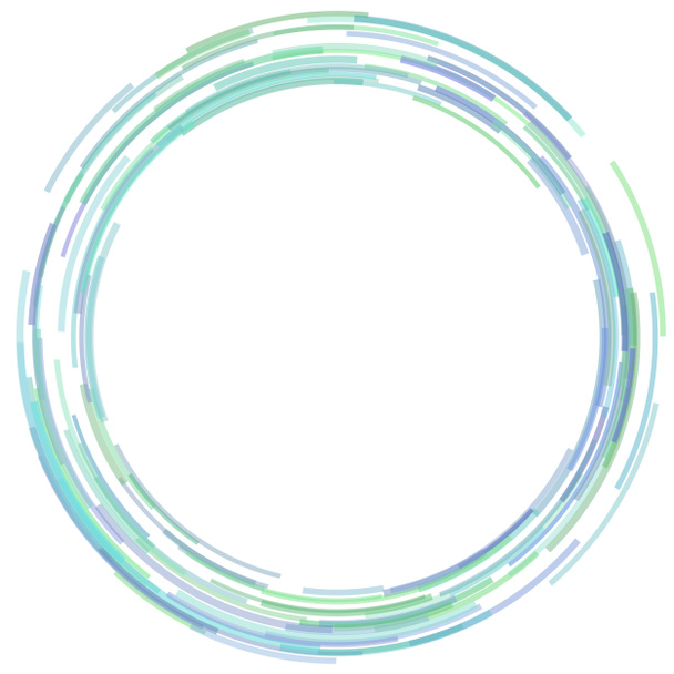 Синий, зеленый и фиолетовый круги линии полутона фон. - Фото, изображение