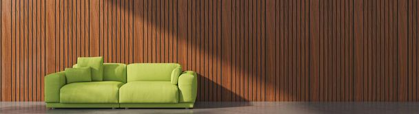 Сучасна 3d ілюстрація Банер Розслабляюча і зручна сучасна вітальня з диванами Крісла Вікна Рюки Кавові столи Штори та книжкові полиці
 - Фото, зображення