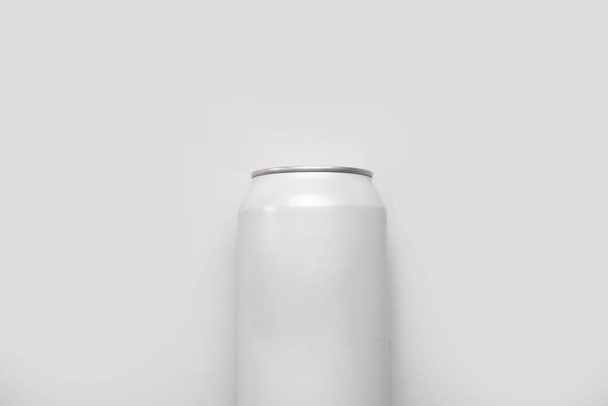 Can of fresh soda isolated on white background - Фото, изображение