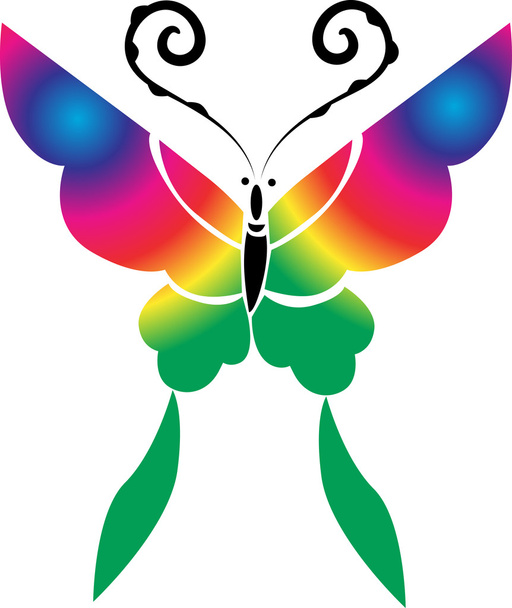 Иллюстрация рисунка иконки о бабочке
 - Фото, изображение