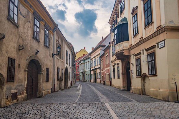 Sopron cidade histórica velha em Sopron, Hungria. - Foto, Imagem