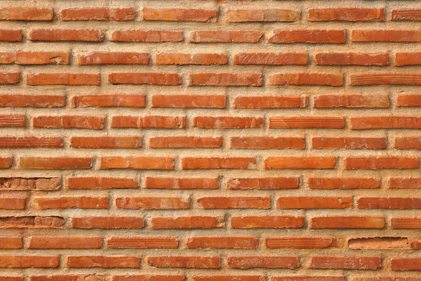 Fond de mur en brique brun, mur de construction - Photo, image