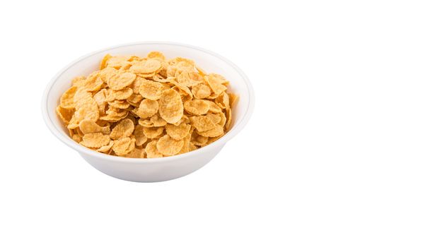 Copos de maíz Desayuno Cereal
 - Foto, imagen