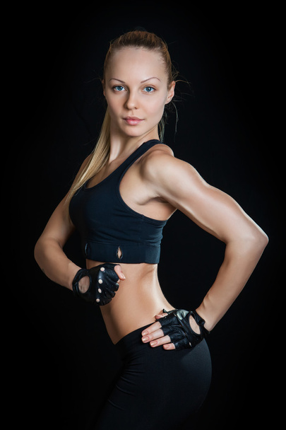 atletik genç kadın  - Fotoğraf, Görsel