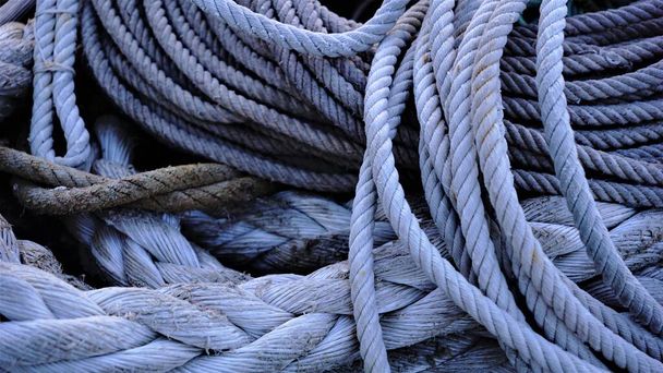 abstract background of stacked ropes - Foto, immagini