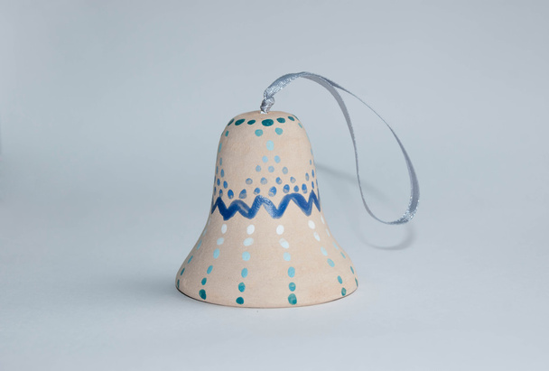 Ceramic handmade bell - Fotoğraf, Görsel