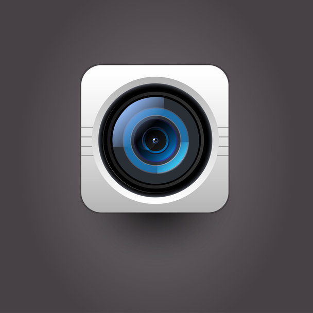 User interface camera icon - Vettoriali, immagini
