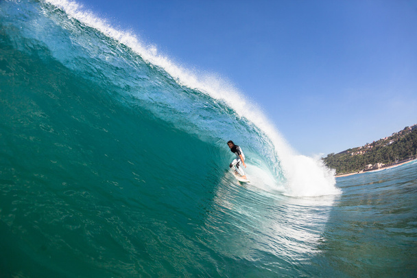 Surfing działania - Zdjęcie, obraz