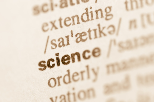 Slovníkovou definici slova vědy  - Fotografie, Obrázek