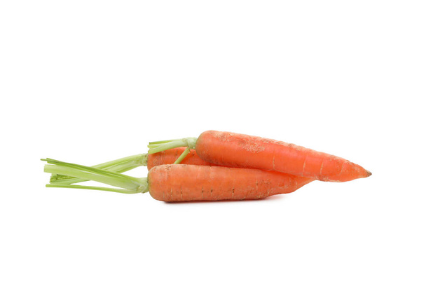 PNG, Fresh carrot isolated on white background - Fotografie, Obrázek