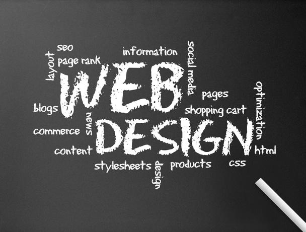Меловая доска - Web Design
 - Фото, изображение