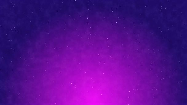 Fundo gradiente rosa-púrpura com partículas brilhantes, imagem psicodélica - Foto, Imagem