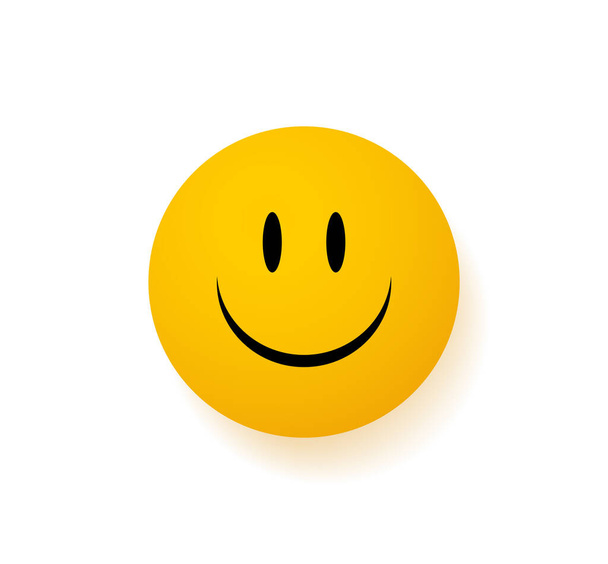 Smiley Vector happy face yellow emoji - Vector, Image