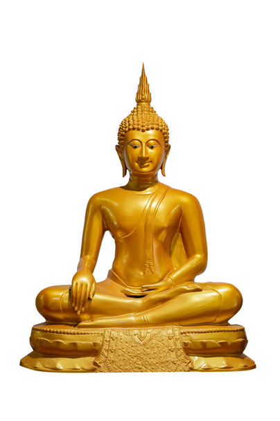 Image de Bouddha sur fond blanc isoler - Photo, image