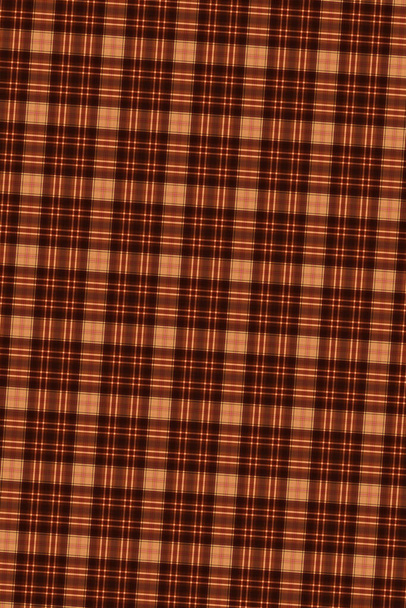 ヴィンテージスコットランドタータン繊維の背景表面 - 写真・画像