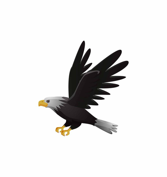 eagle icon, vector illustration - Vector, Image