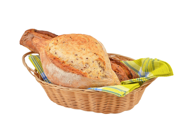 A kosár kenyeret - Fotó, kép