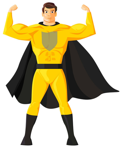 illustration of a super hero superhero - Vektor, Bild
