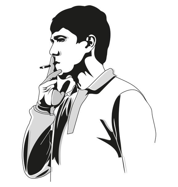 roken - Vector, afbeelding