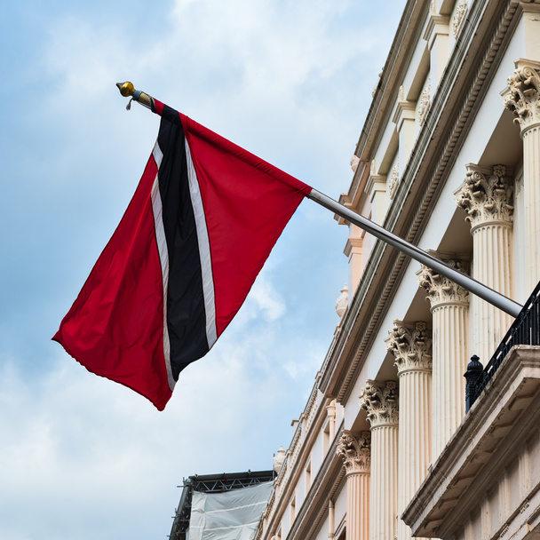 Trinidad ve Tobago yüksek komisyon Londra bayrak - Fotoğraf, Görsel