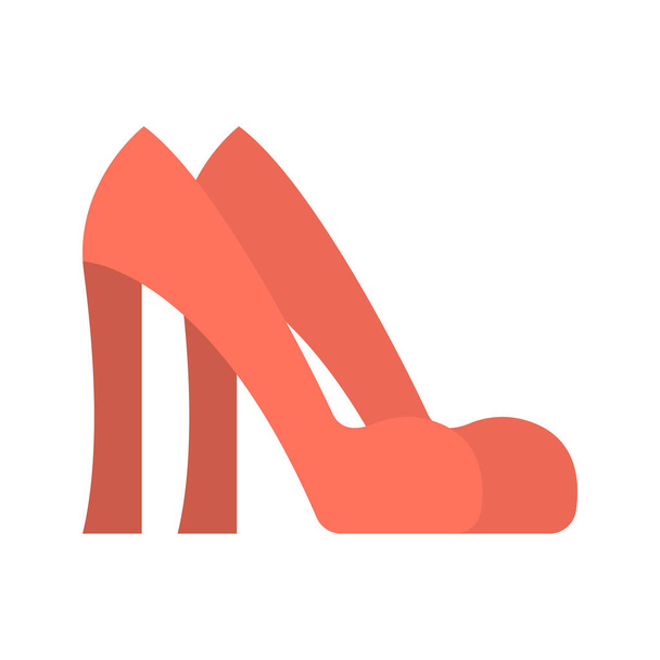High Heels icon vector image. Suitable for mobile application web application and print media. - Vektör, Görsel