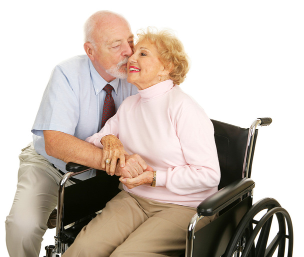 Seniors - Loving Gesture - Φωτογραφία, εικόνα