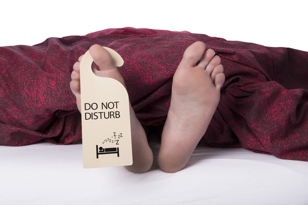 Sleeping - do not disturb - Foto, Imagen