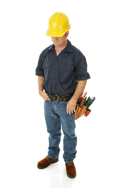 Construction Worker Depressed - Φωτογραφία, εικόνα