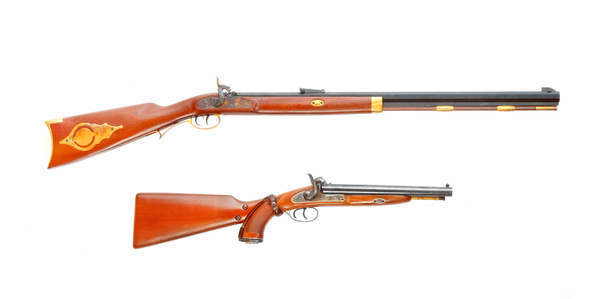 Twee vintage wapens uit de Amerikaanse geschiedenis - Foto, afbeelding