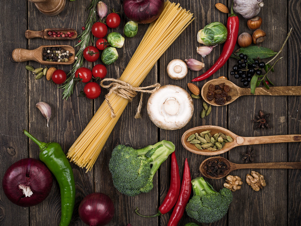 Italian food ingredients - Foto, imagen