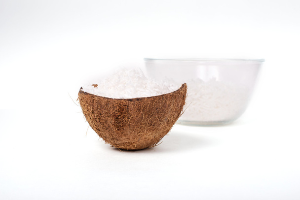 kokosnoot vlees - Foto, afbeelding