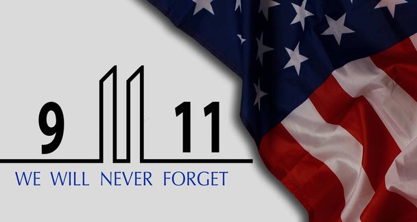 Nunca olvides el Día del Patriota Caído Septiembre. - Foto, imagen