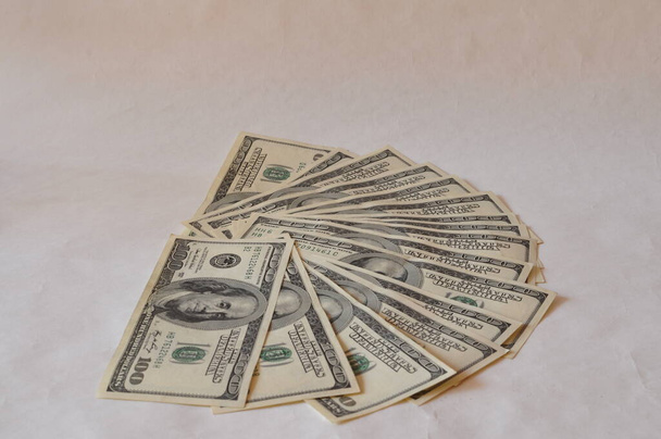 money, dollars, finance and business concept,  - Photo, Image