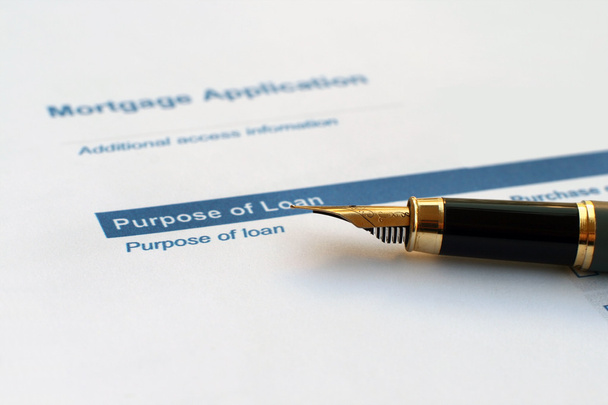 Mortgage application form - Photo, Image