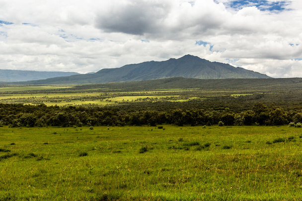 Landscape of the Hell's Gate National Park, Kenya - Foto, immagini