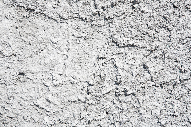 Building wall with roughcast plaster background with grainy effect surface - Foto, afbeelding