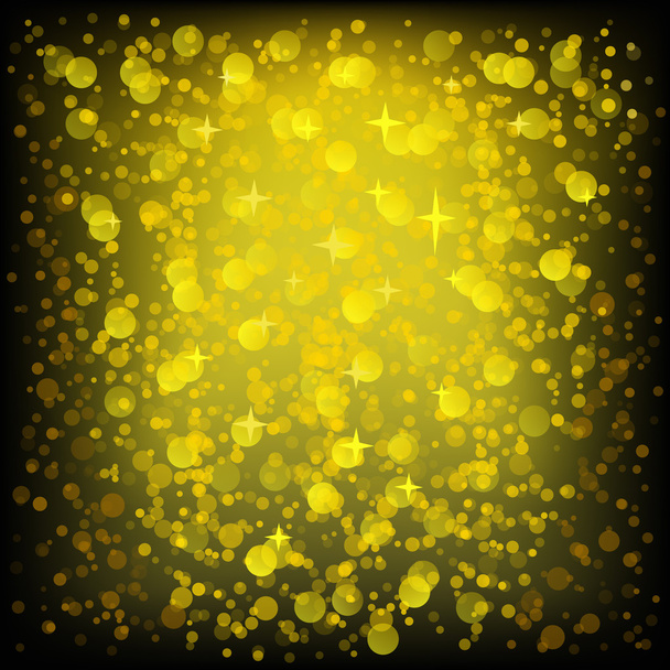 Fondo brillante dorado
 - Vector, Imagen