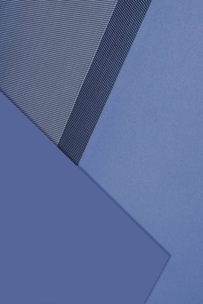 fondo de papel azul y blanco - Foto, imagen