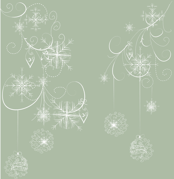 Рождественский фон - Вектор,изображение