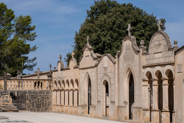panteones, Cementerio de Algaida, Mallorca, Islas Baleares, España - Foto, imagen