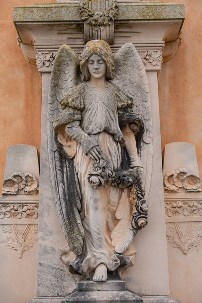 angel, Roig family aedicule, Sineu, Cementerio Municipal, Mallorca, Islas Baleares, España - Foto, imagen