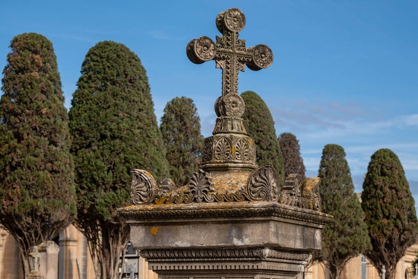 Manacor, städtischer Friedhof, Mallorca, Balearen, Spanien - Foto, Bild