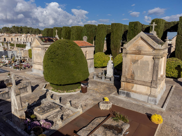 Cmentarz Santa Margalida, Majorka, Baleary, Hiszpania - Zdjęcie, obraz