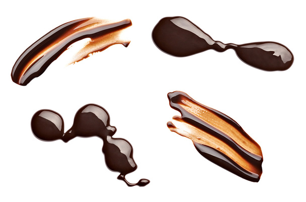 sobremesa de comida mancha de chocolate
 - Foto, Imagem