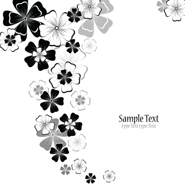 Elegant floral background - Вектор,изображение