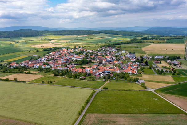 Kuzey Hesse 'deki Grandenborn Köyü - Fotoğraf, Görsel